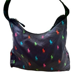 Vintage Ralph Lauren Handbag Hobo Style